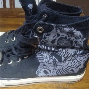 Harley Davidson Converse Shoes